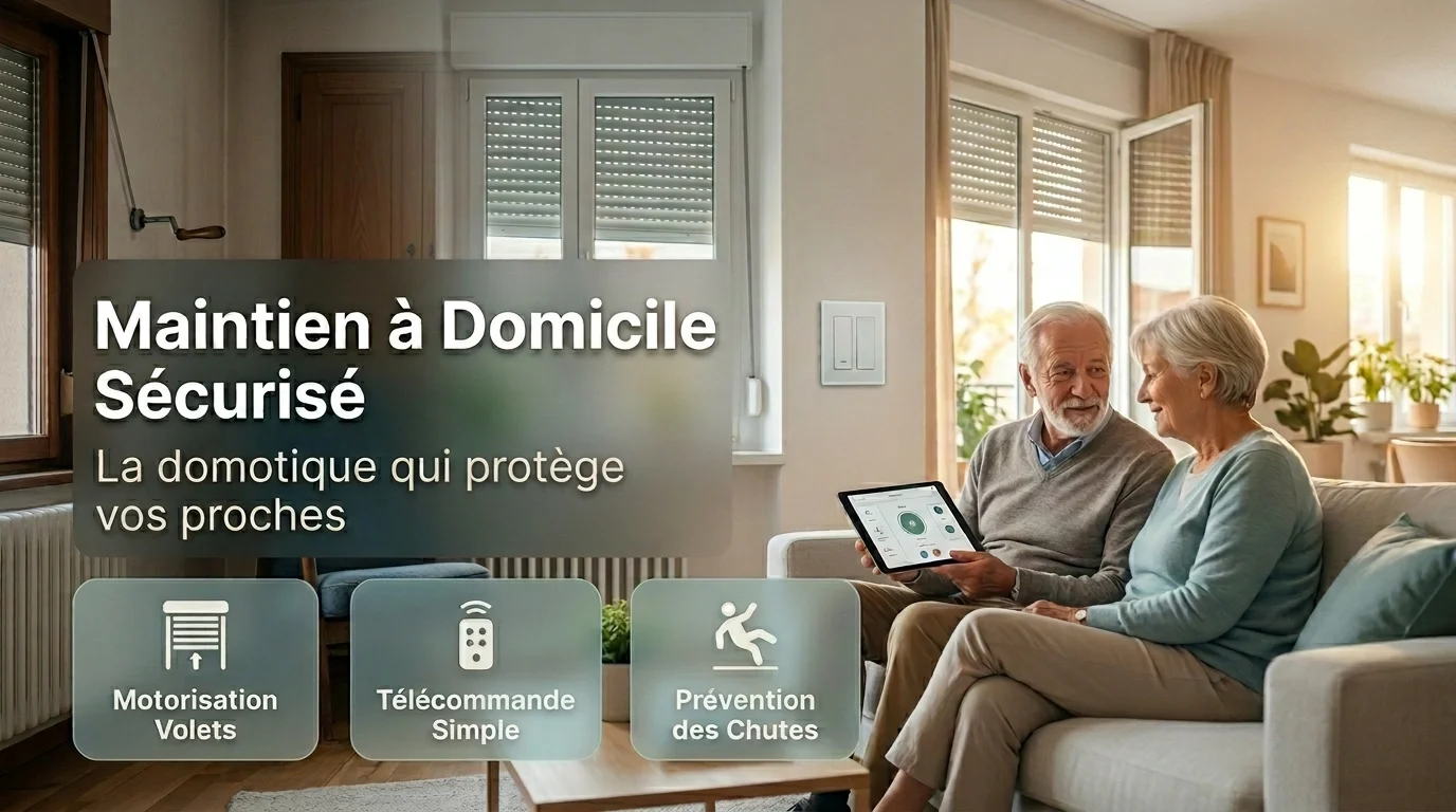 Maintien à domicile : Ce geste anodin qui met vos parents en danger (et la solution domotique)