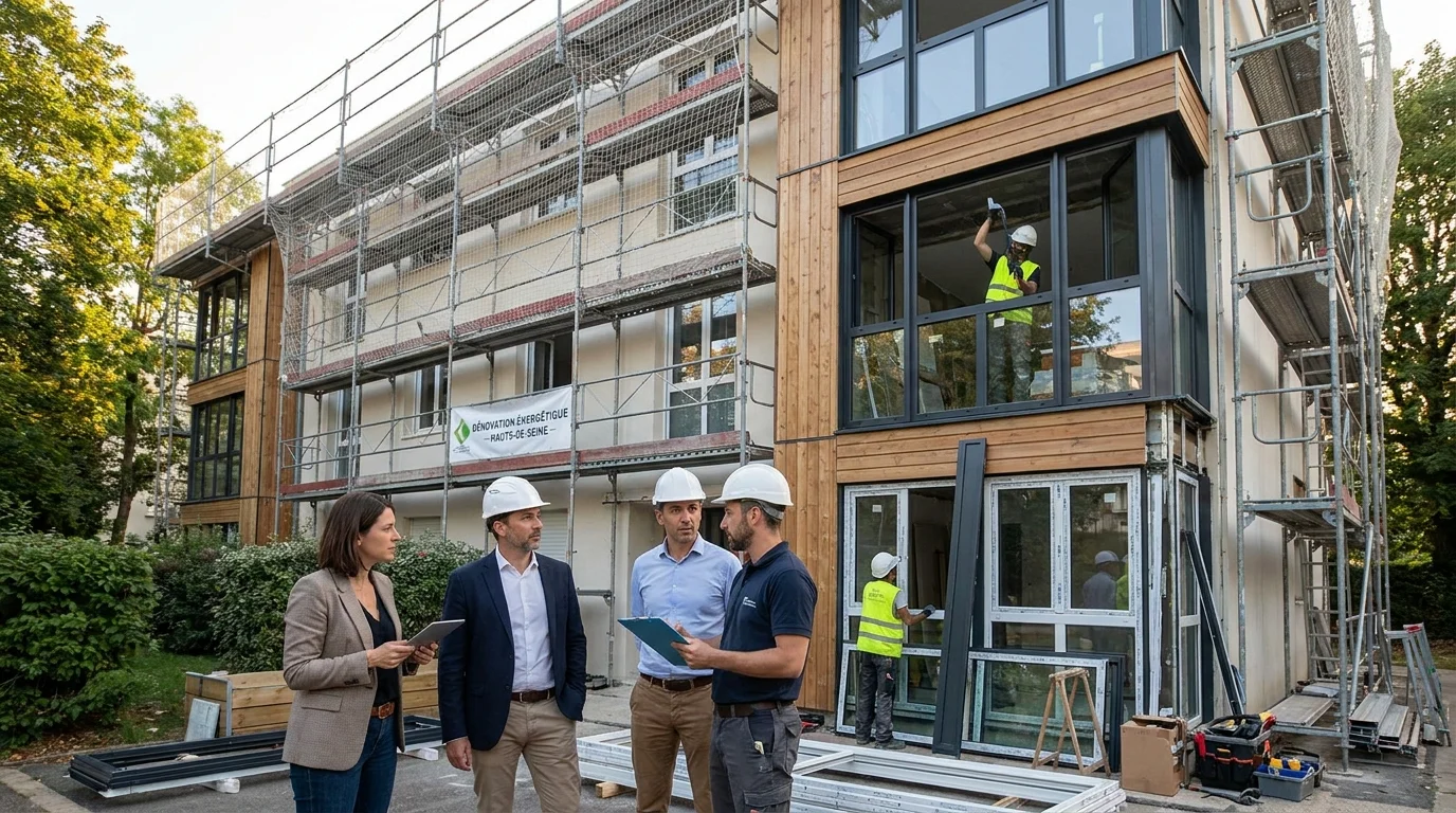Rénovation énergétique des copropriétés dans les Hauts-de-Seine
