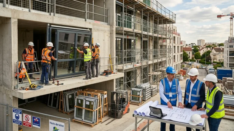 Menuiserie extérieure pour chantier neuf : sécuriser délais, conformité et performance dans le 92