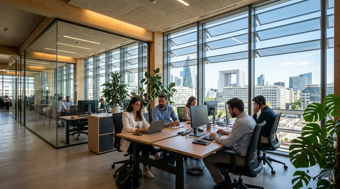 Confort thermique des bureaux à Nanterre : réduire la chaleur sans surconsommer