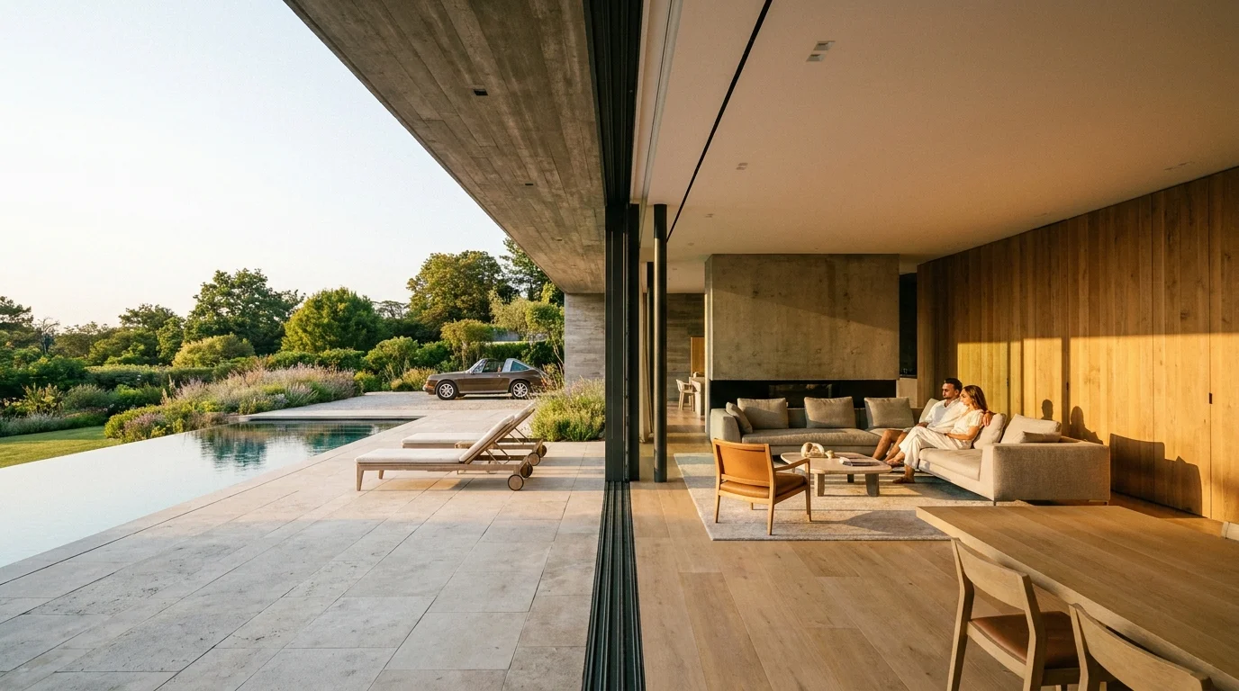 Baies vitrées sur-mesure pour villas RE2020 : l’expertise aluminium à Saint-Cloud